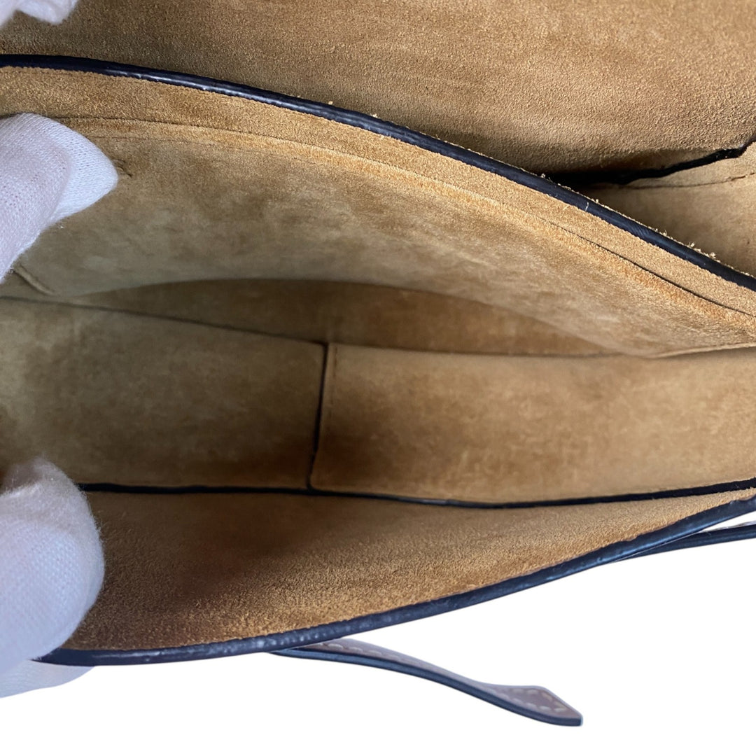 美品 ロエベ LOEWE レディース ゲート スモール ショルダーバッグ 斜めがけ クロスボディ 053896