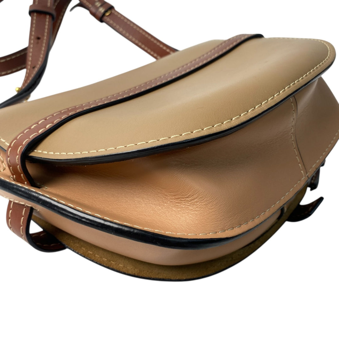 美品 ロエベ LOEWE レディース ゲート スモール ショルダーバッグ 斜めがけ クロスボディ 053896