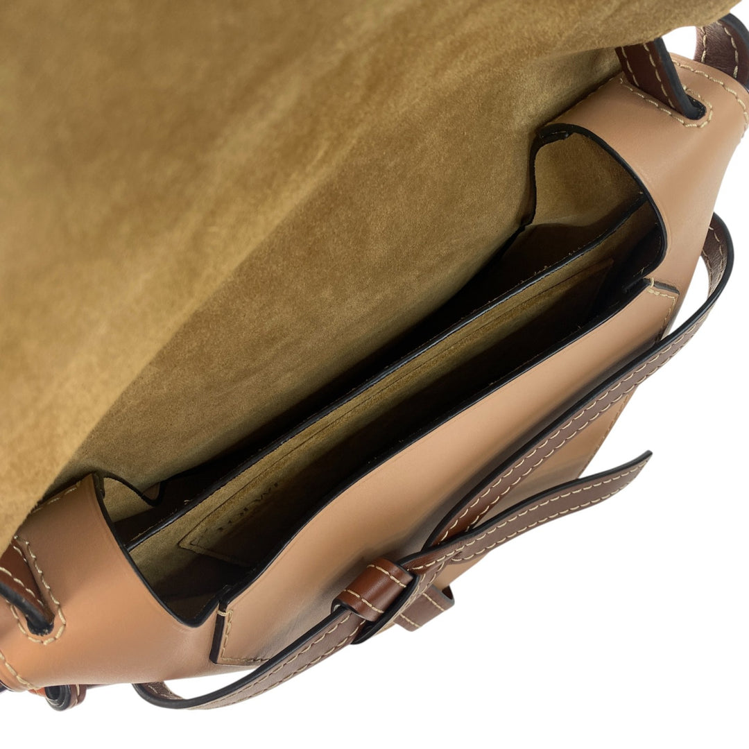 美品 ロエベ LOEWE レディース ゲート スモール ショルダーバッグ 斜めがけ クロスボディ 053896