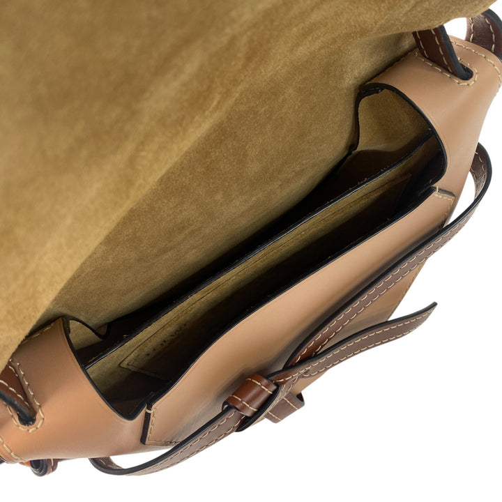 美品 ロエベ LOEWE レディース ゲート スモール ショルダーバッグ 斜めがけ クロスボディ 053896