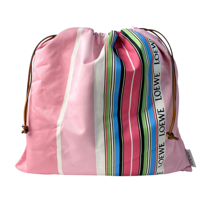 美品 ロエベ LOEWE レディース 巾着バッグ ポーチ 06169