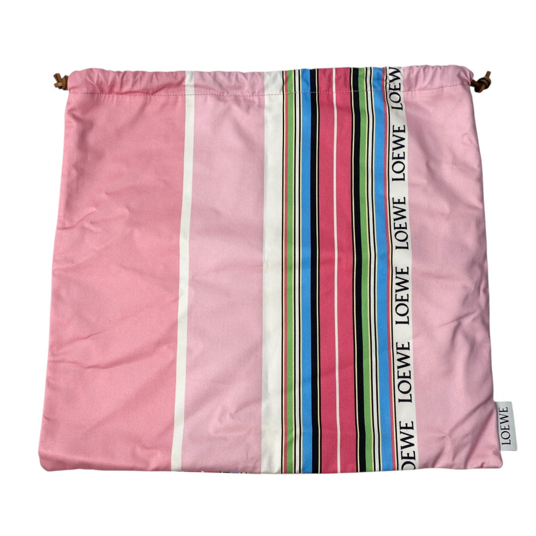 美品 ロエベ LOEWE レディース 巾着バッグ ポーチ 06169