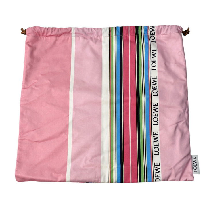 美品 ロエベ LOEWE レディース 巾着バッグ ポーチ 06169