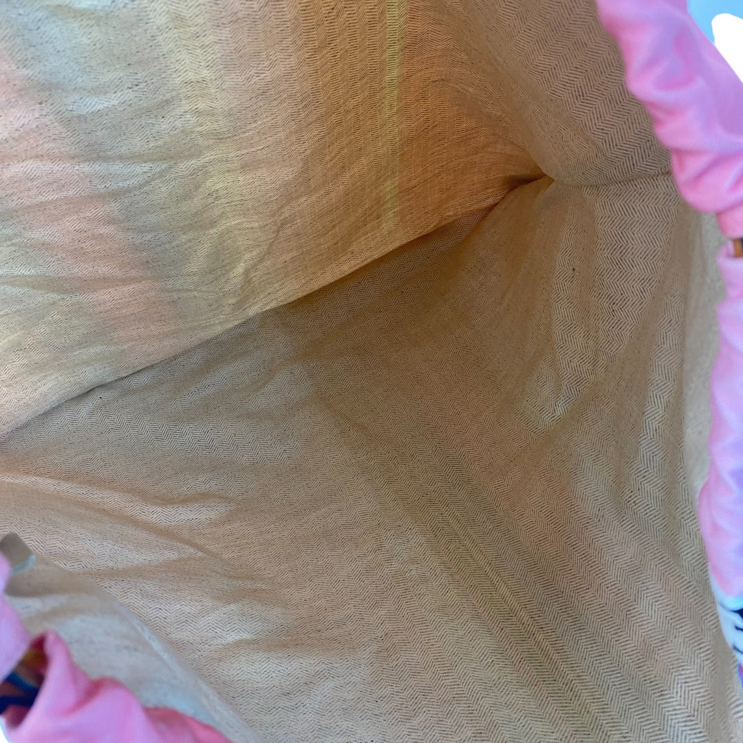 美品 ロエベ LOEWE レディース 巾着バッグ ポーチ 06169