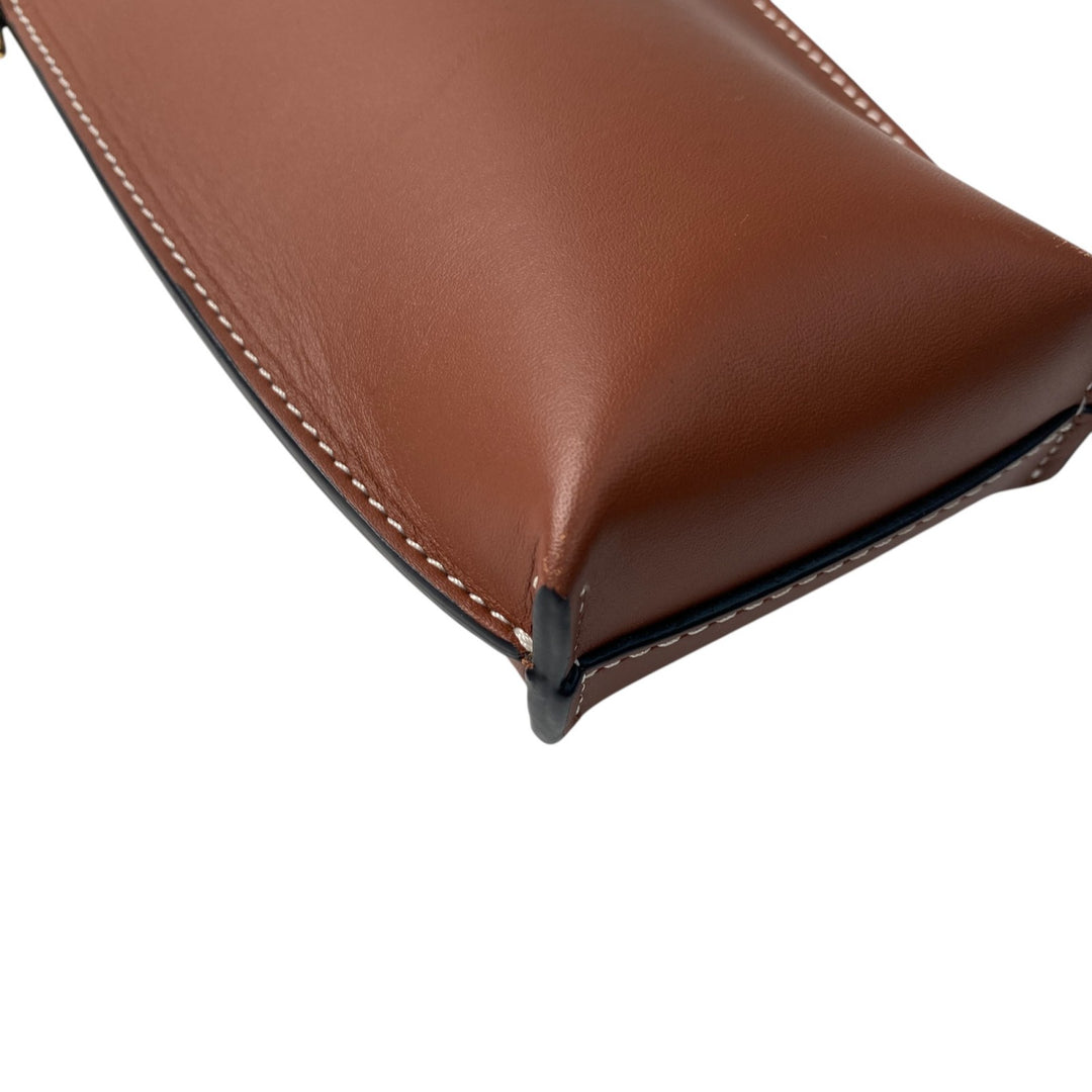 美品 ロエベ LOEWE レディース ゲートポシェット ショルダーバッグ 斜めがけ クロスボディ