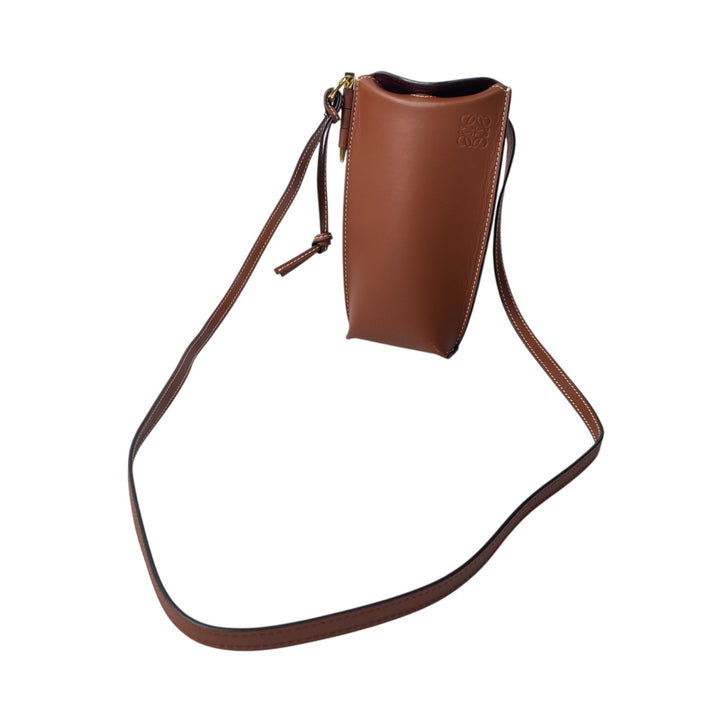 美品 ロエベ LOEWE レディース ゲートポシェット ショルダーバッグ 斜めがけ クロスボディ