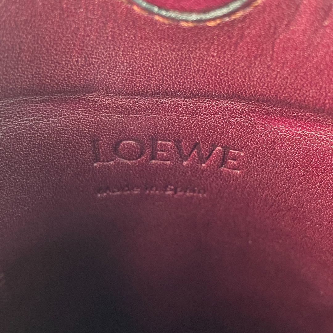 美品 ロエベ LOEWE レディース ゲートポシェット ショルダーバッグ 斜めがけ クロスボディ