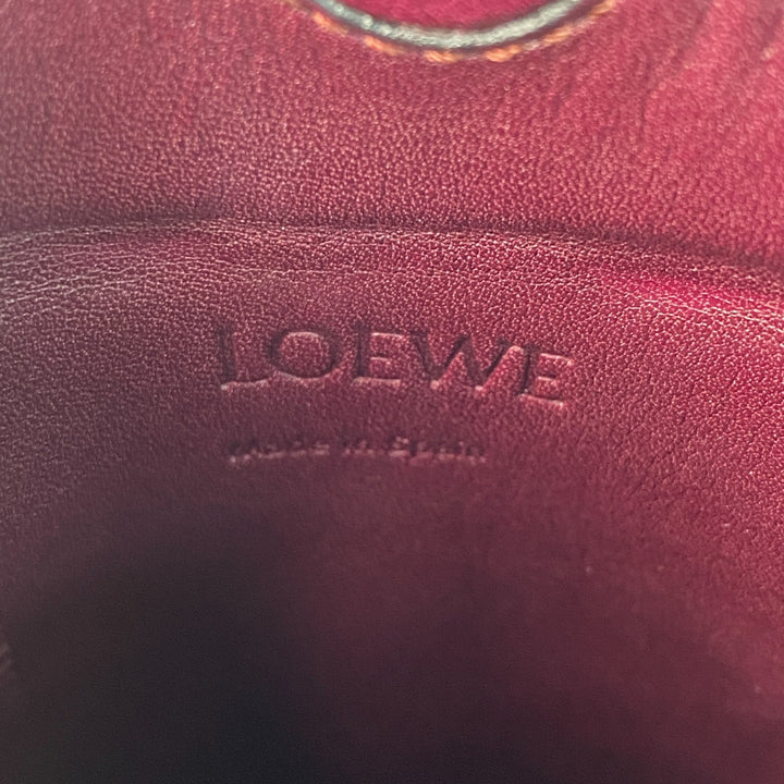 美品 ロエベ LOEWE レディース ゲートポシェット ショルダーバッグ 斜めがけ クロスボディ