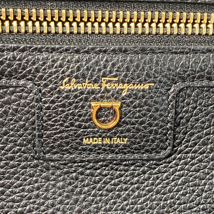 フェラガモ FERRAGAMO レディース マキシ ガンチーニ ショルダー トートバッグ 肩がけ