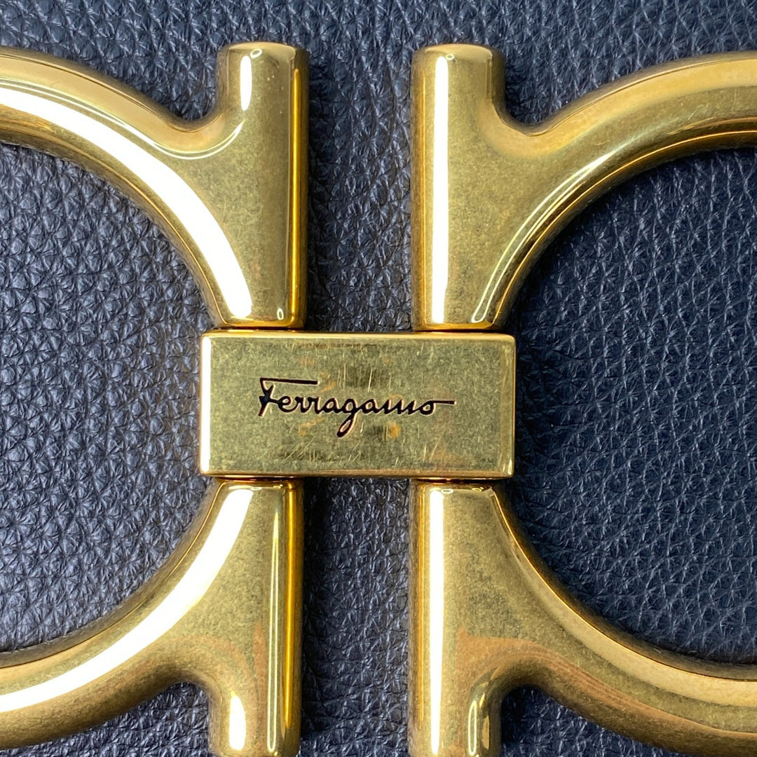 フェラガモ FERRAGAMO レディース マキシ ガンチーニ ショルダー トートバッグ 肩がけ