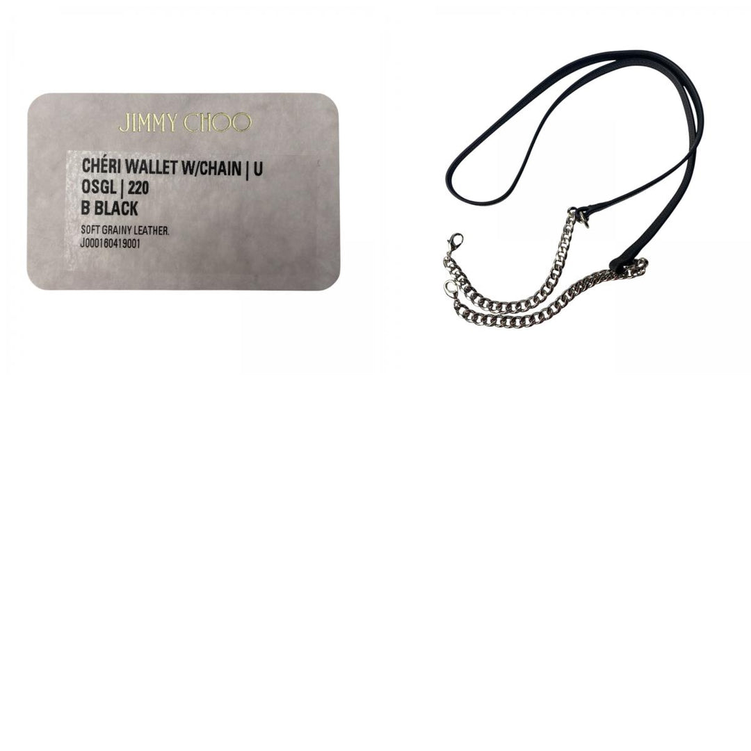 新品同様 ジミーチュウ JIMMY CHOO レディース 2way ショルダーバッグ ショルダーウォレット クラッチバッグ 斜めがけ クロスボディ