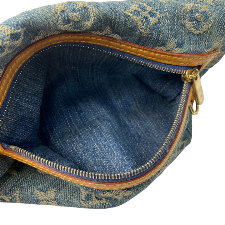 ルイヴィトン LOUIS VUITTON レディース ポーチ モノグラムデニム ポシェット・プラット クラッチバッグ M95007/TH0056