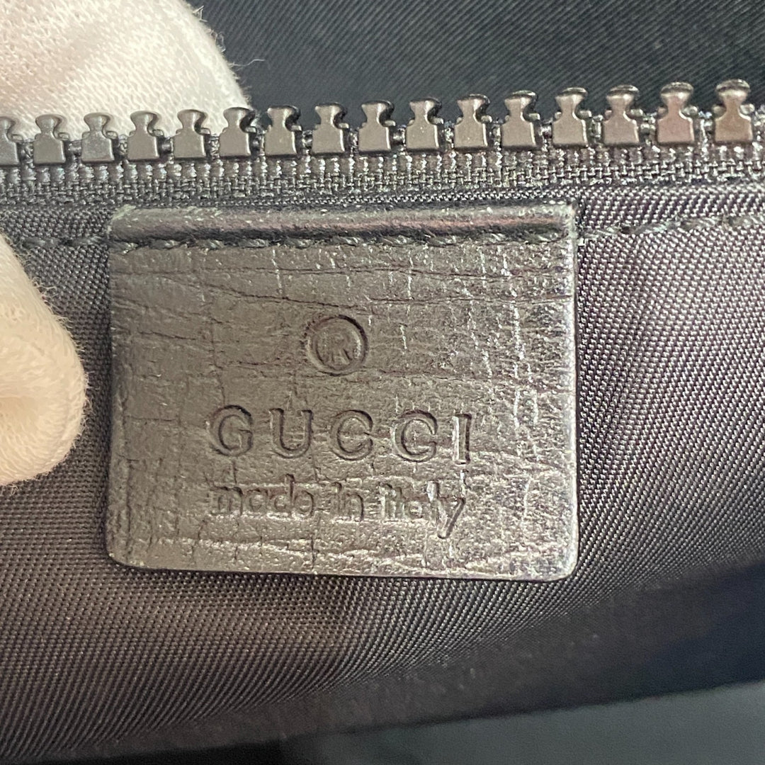 美品 グッチ GUCCI メンズ GGスプリーム 2way ショルダーバッグ ボストンバッグ 170058 斜めがけ クロスボディ