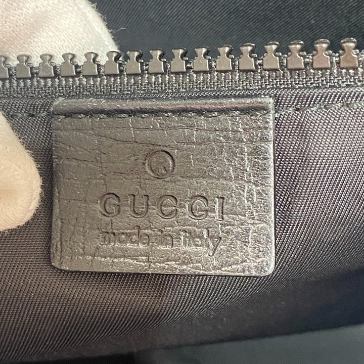 美品 グッチ GUCCI メンズ GGスプリーム 2way ショルダーバッグ ボストンバッグ 170058 斜めがけ クロスボディ