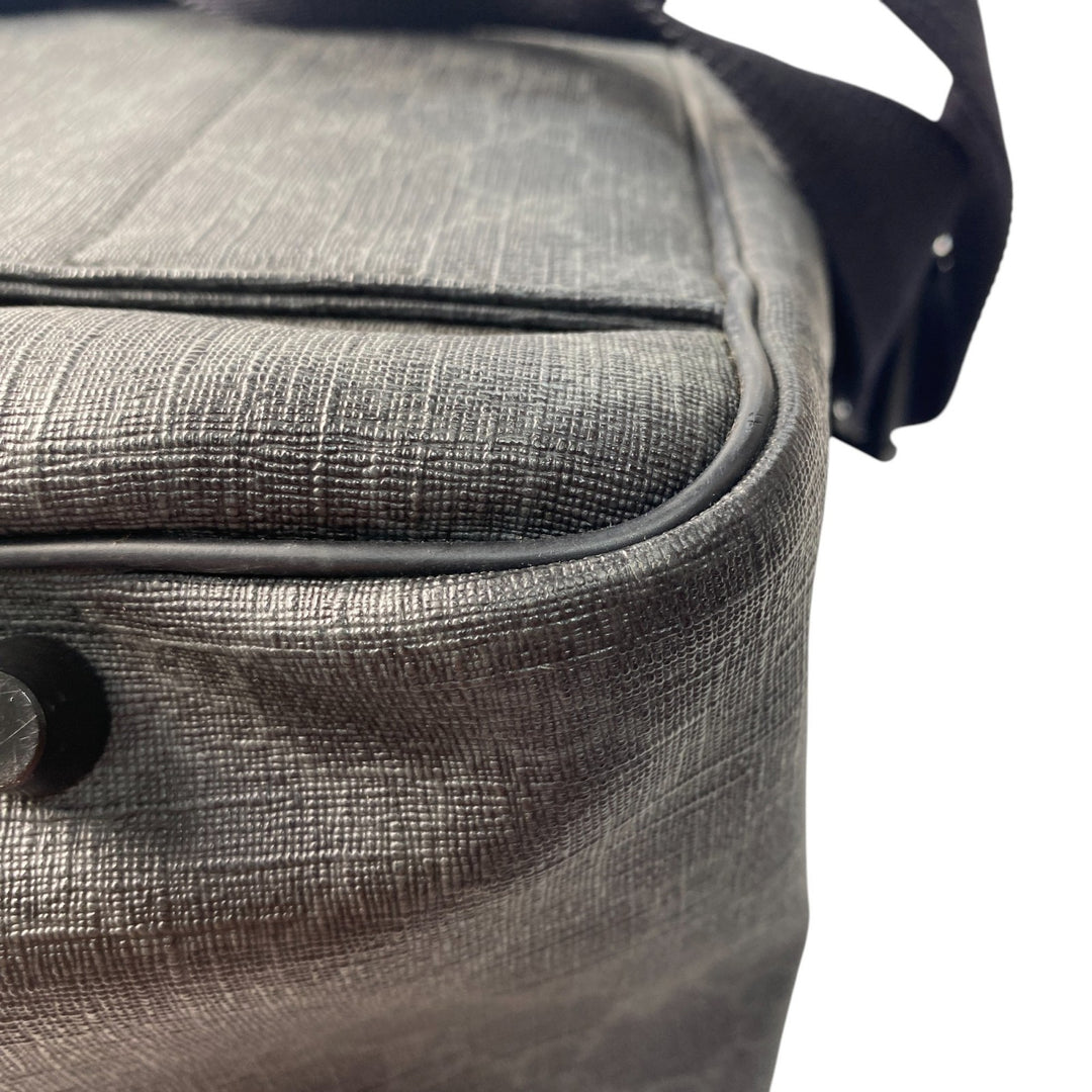 美品 グッチ GUCCI メンズ GGスプリーム 2way ショルダーバッグ ボストンバッグ 170058 斜めがけ クロスボディ