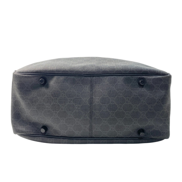 美品 グッチ GUCCI メンズ GGスプリーム 2way ショルダーバッグ ボストンバッグ 170058 斜めがけ クロスボディ