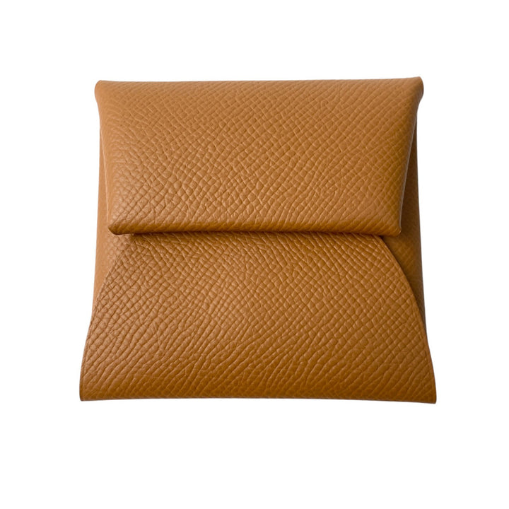 未使用 エルメス HERMES レディース バスティア ゴールド コインケース B刻印