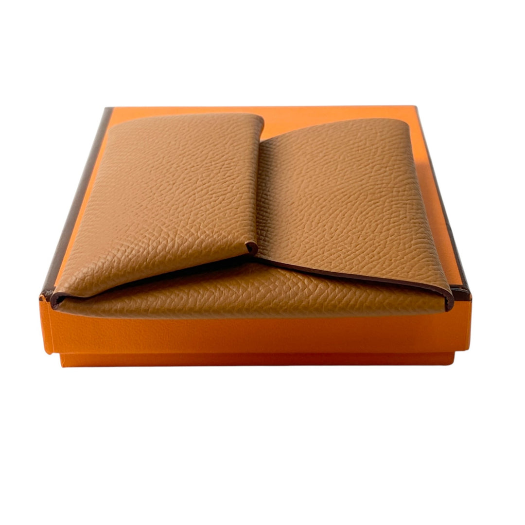 未使用 エルメス HERMES レディース バスティア ゴールド コインケース B刻印