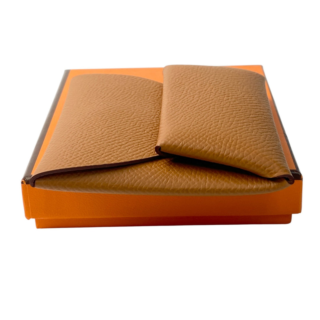 未使用 エルメス HERMES レディース バスティア ゴールド コインケース B刻印