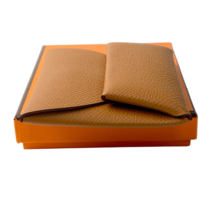 未使用 エルメス HERMES レディース バスティア ゴールド コインケース B刻印