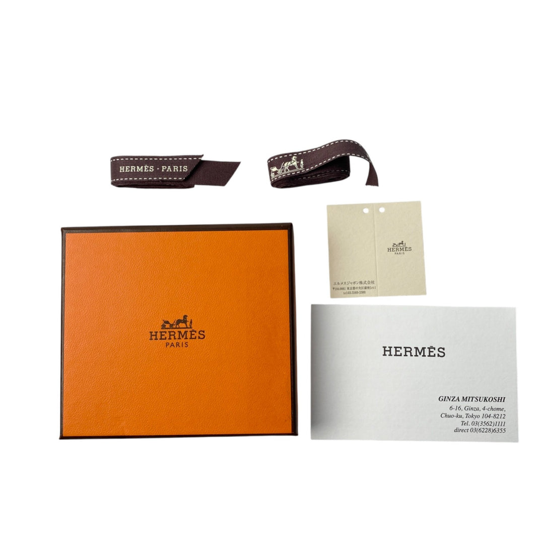 未使用 エルメス HERMES レディース バスティア ゴールド コインケース B刻印