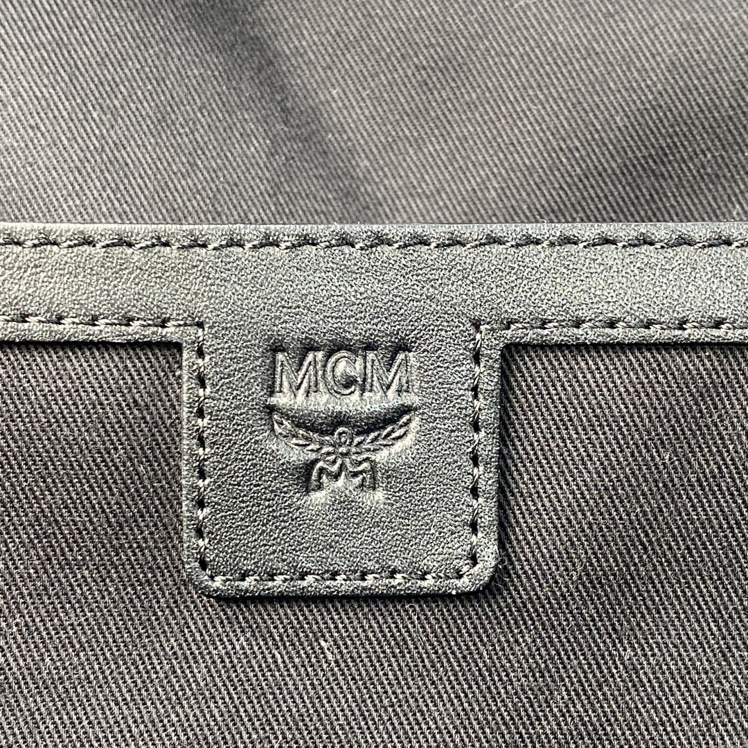 エムシーエム MCM レディース ロゴ バックパック ムートン レザー リュック