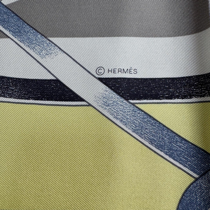 未使用 エルメス HERMES スカーフ カレ90 フィギュアアーティスティック Figure Artistique シルク レディース