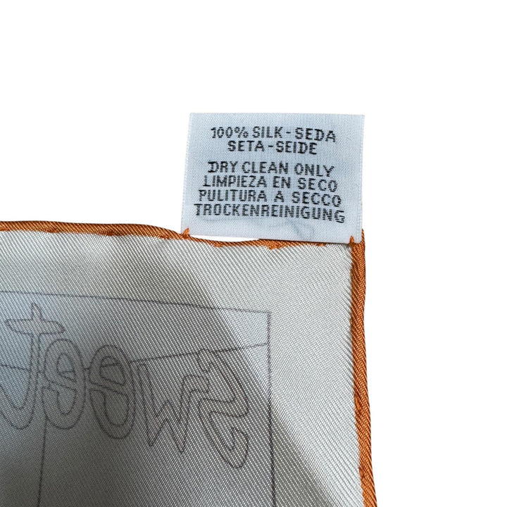 美品 エルメス HERMES カレ90 スカーフ お気に入りの場所 バティストヴィロ シルク レディース