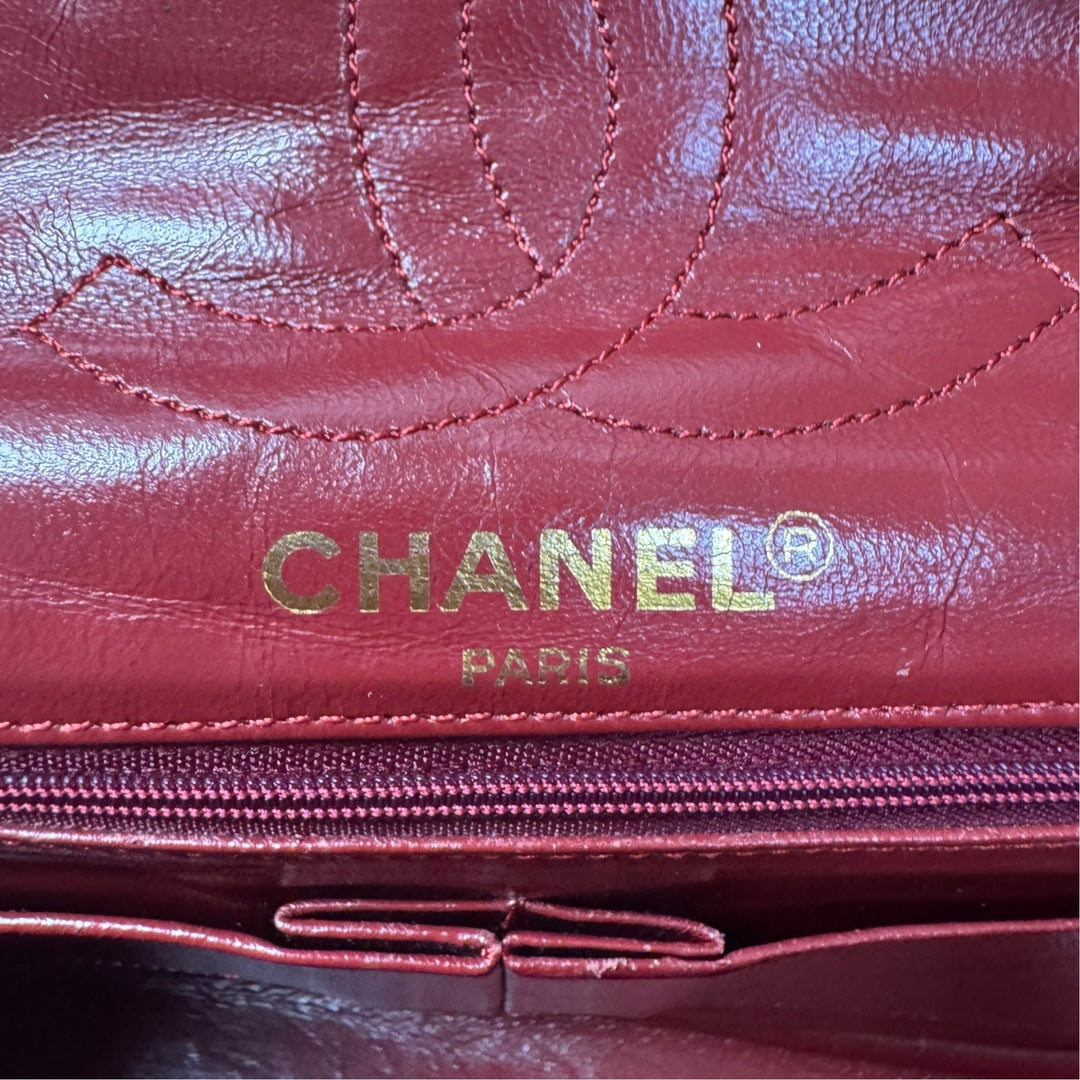 シャネル CHANEL マトラッセ パリ限定 コンビカラー ミニ チェーンショルダー 0番台 レディース