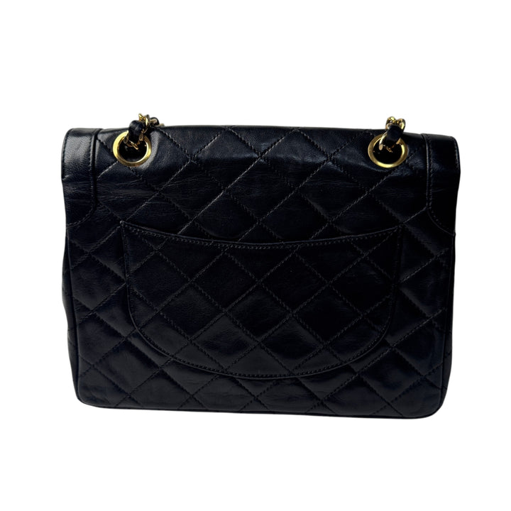 シャネル CHANEL マトラッセ パリ限定 コンビカラー ミニ チェーンショルダー 0番台 レディース