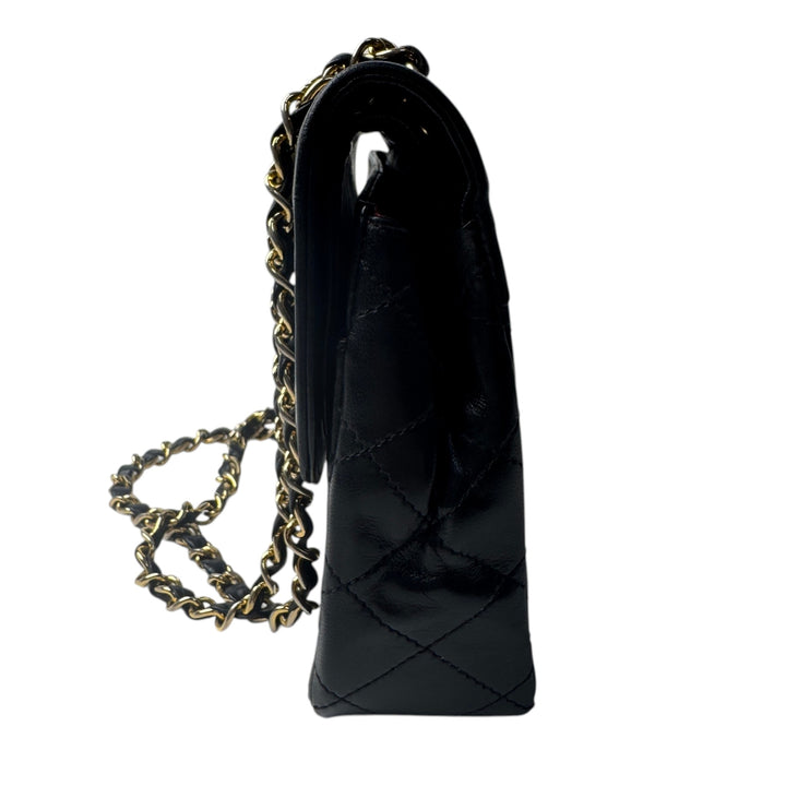 シャネル CHANEL マトラッセ パリ限定 コンビカラー ミニ チェーンショルダー 0番台 レディース