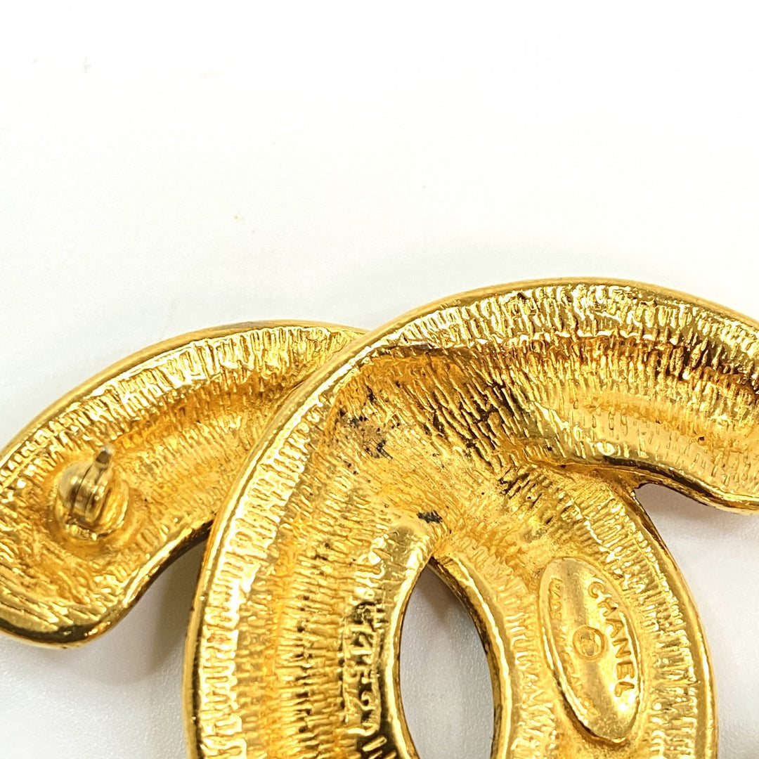 シャネル CHANEL レディース ブローチ マトラッセ ココマーク ゴールド ビンテージ