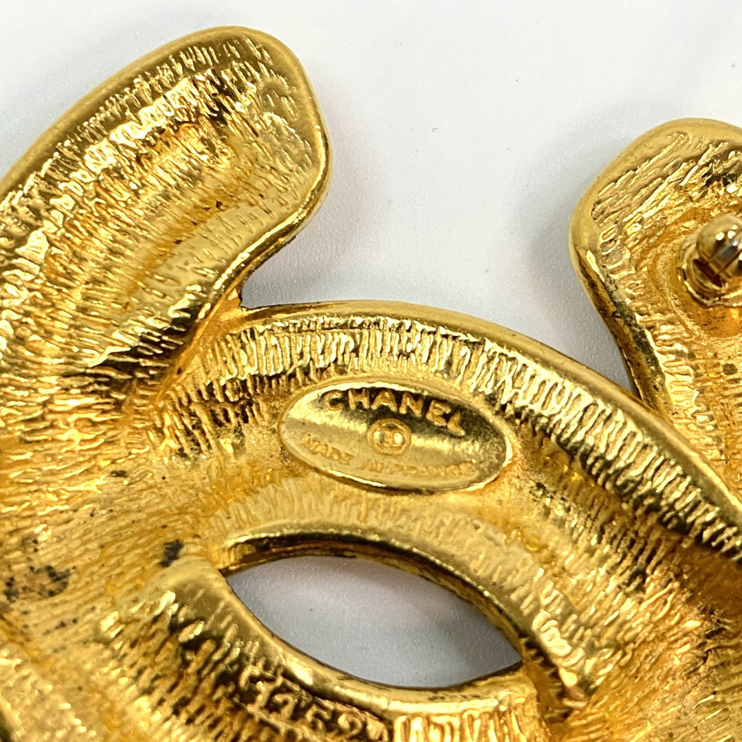シャネル CHANEL レディース ブローチ マトラッセ ココマーク ゴールド ビンテージ