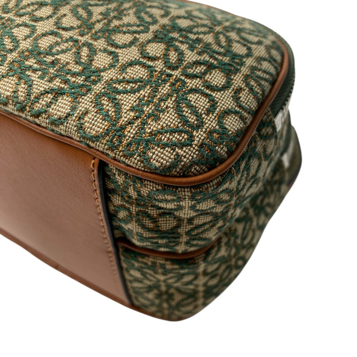 ロエベ LOEWE レディース アナグラム カメラバック ミニ グリーン ショルダーバッグ 272211 斜めがけ クロスボディ