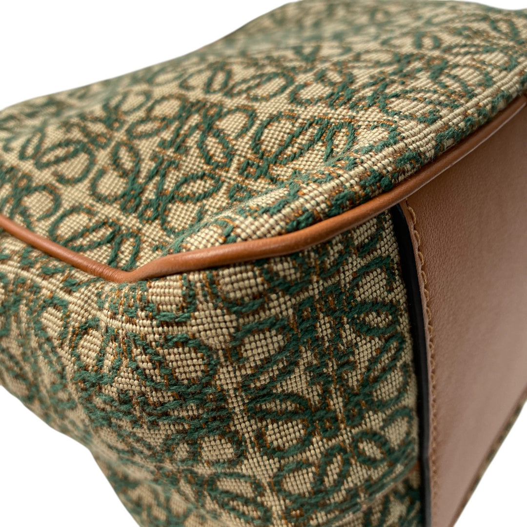 ロエベ LOEWE レディース アナグラム カメラバック ミニ グリーン ショルダーバッグ 272211 斜めがけ クロスボディ