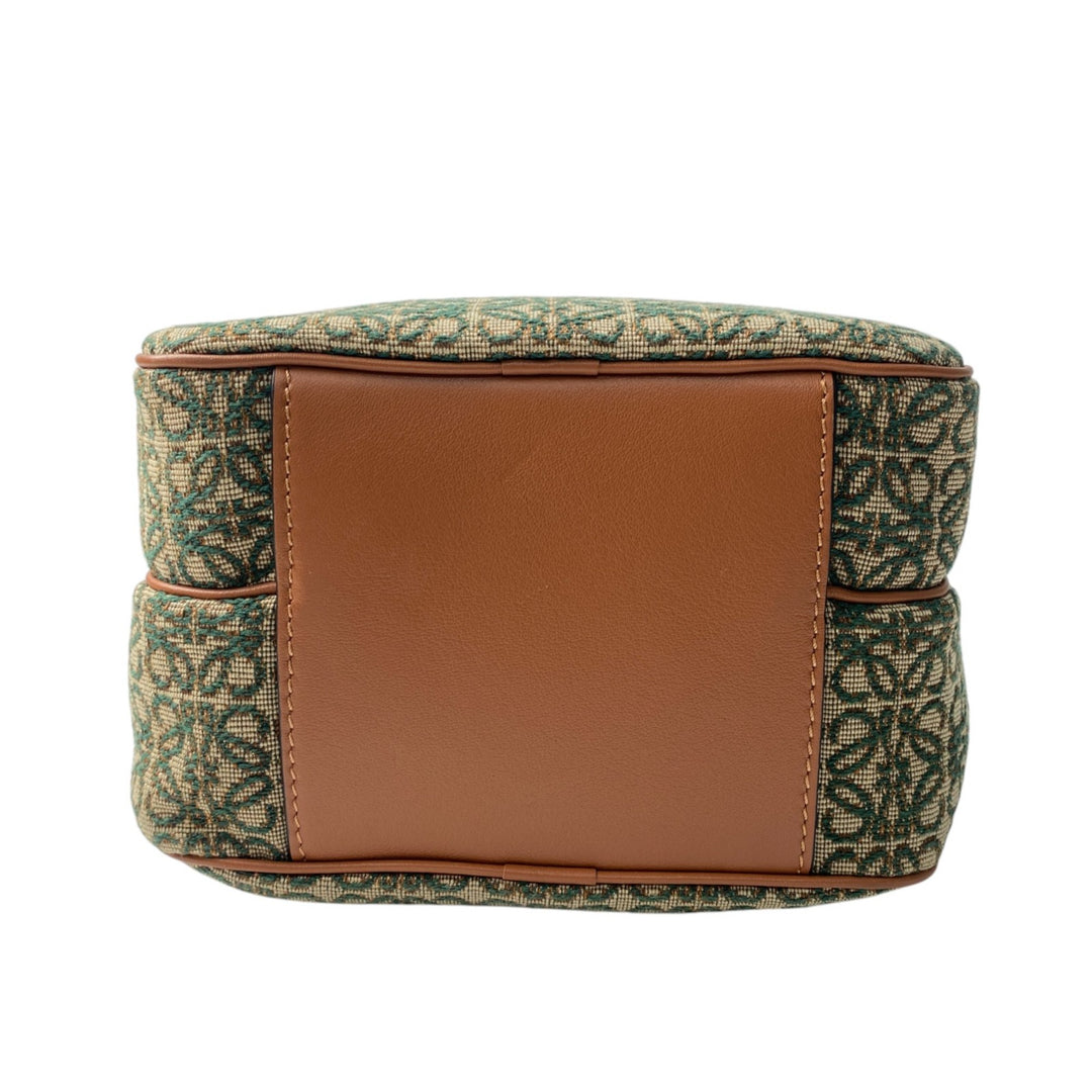 ロエベ LOEWE レディース アナグラム カメラバック ミニ グリーン ショルダーバッグ 272211 斜めがけ クロスボディ