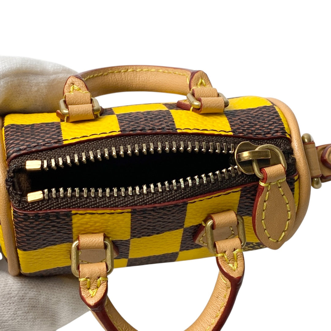 未使用 ルイ ヴィトン LOUIS VUITTON レディース M01694 ポーチ ミニ スピーディ イエロー NX4263