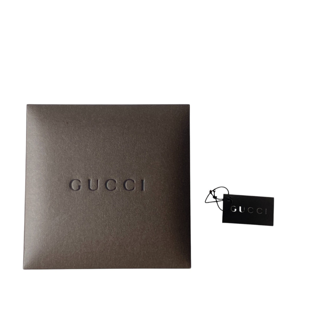 グッチ GUCCI レディース 1500L バングルウォッチ グレー文字盤 SS クォーツ