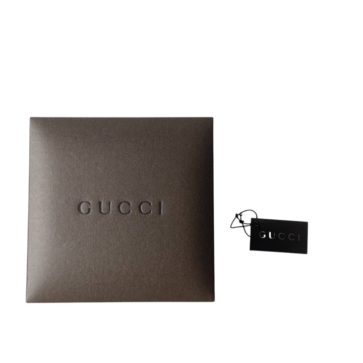 グッチ GUCCI レディース 1500L バングルウォッチ グレー文字盤 SS クォーツ