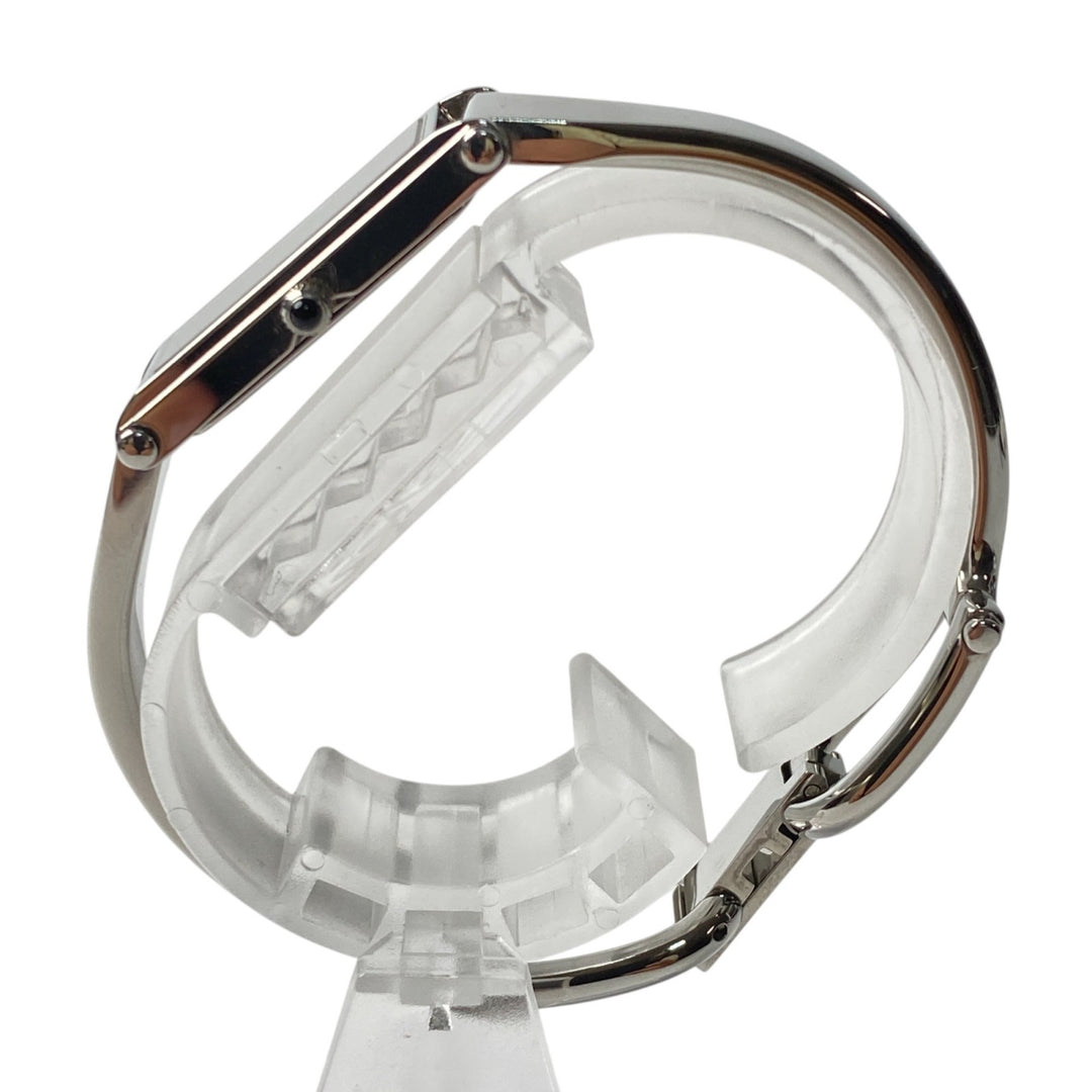 グッチ GUCCI レディース 1500L バングルウォッチ グレー文字盤 SS クォーツ