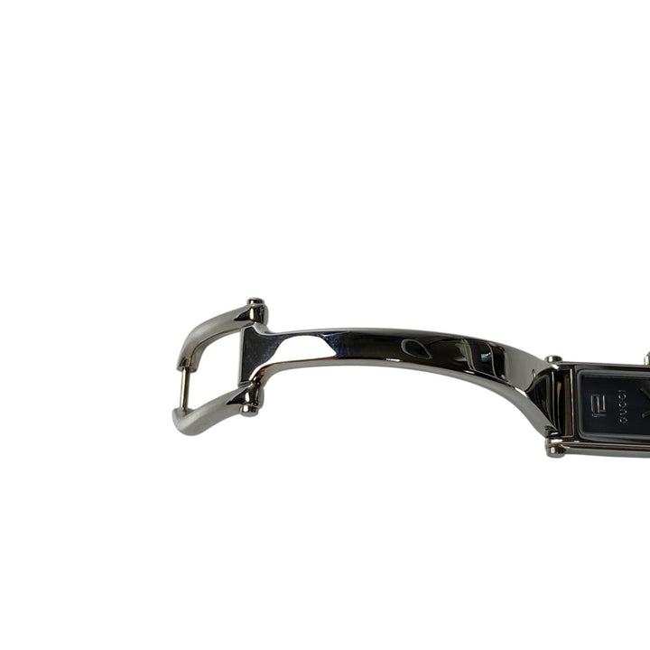 グッチ GUCCI レディース 1500L バングルウォッチ グレー文字盤 SS クォーツ