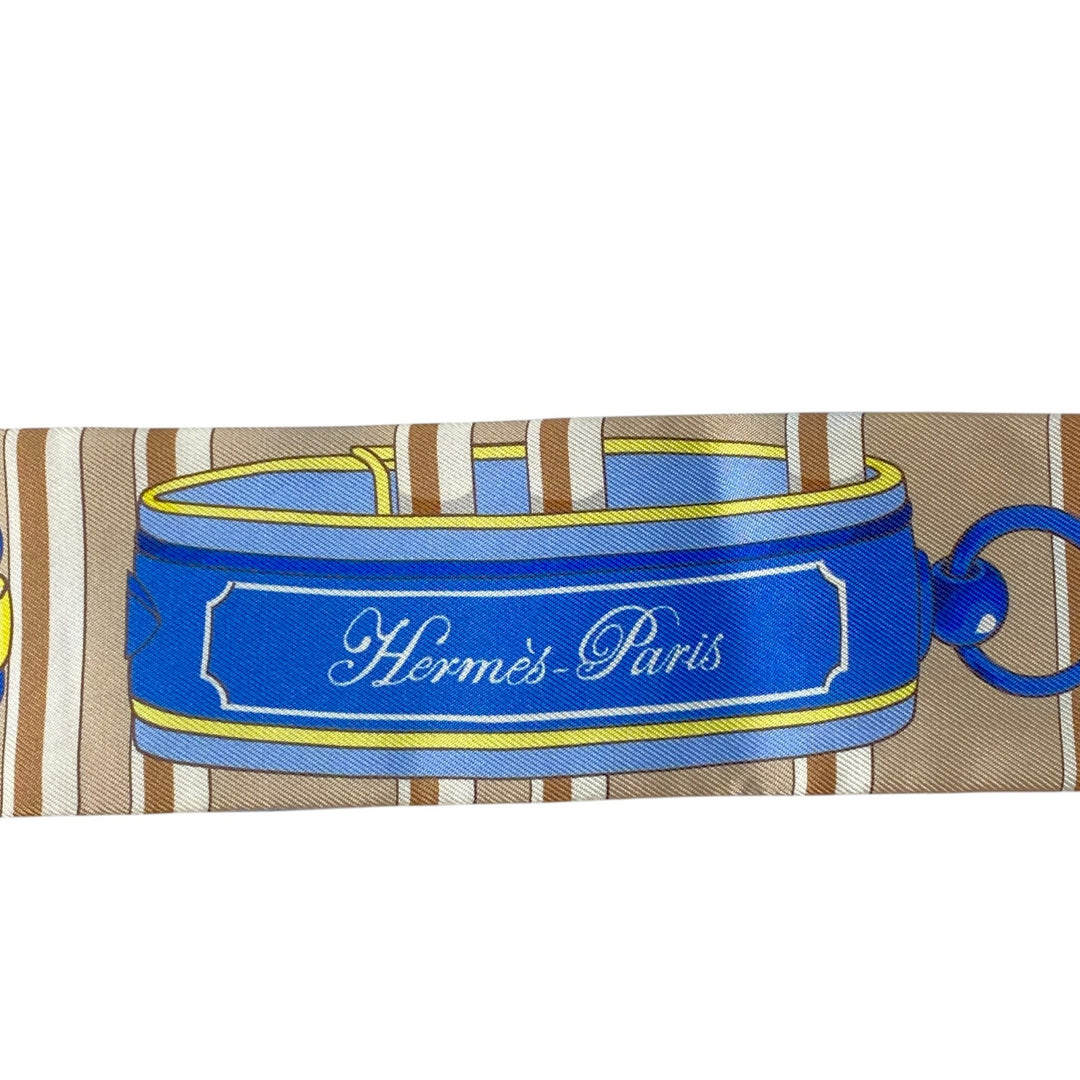 エルメス HERMES レディース ツイリー スカーフ コリエドシアン