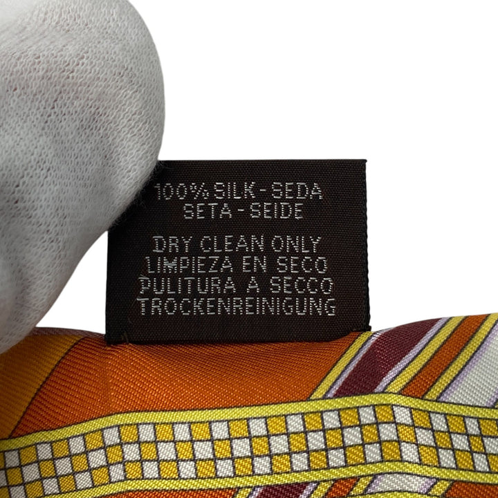 エルメス HERMES レディース ツイリー 馬靭 とチャーム スカーフ