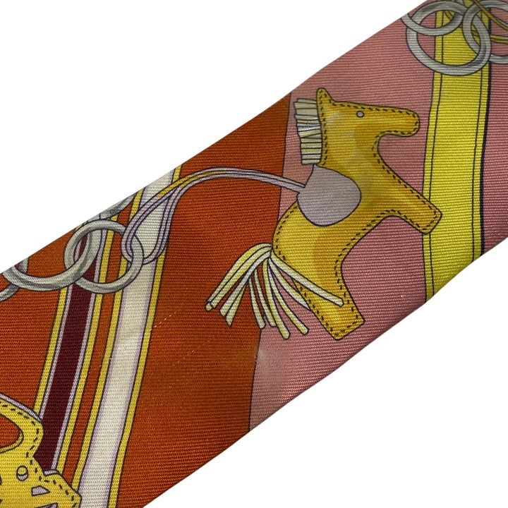 エルメス HERMES レディース ツイリー 馬靭 とチャーム スカーフ