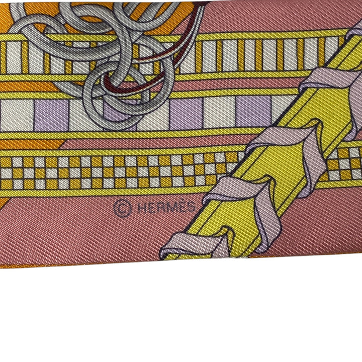 エルメス HERMES レディース ツイリー 馬靭 とチャーム スカーフ