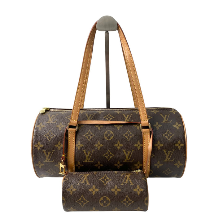 美品 ルイヴィトン LOUIS VUITTON レディース パピヨン30 ポーチ付 ハンドバッグ SP0043