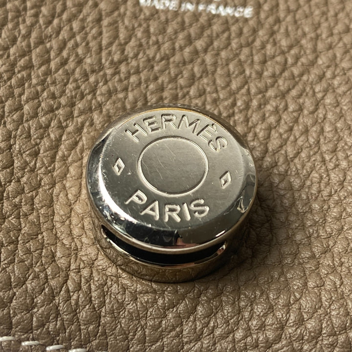 エルメス HERMES レディース ドゴン カードケース エトゥープ トリヨン Z刻印