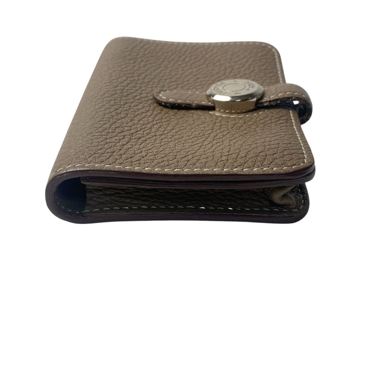 エルメス HERMES レディース ドゴン カードケース エトゥープ トリヨン Z刻印