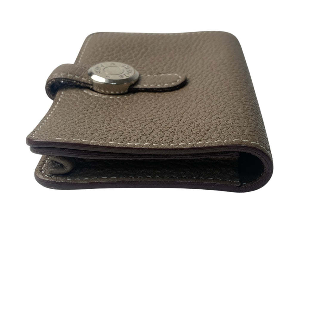 エルメス HERMES レディース ドゴン カードケース エトゥープ トリヨン Z刻印