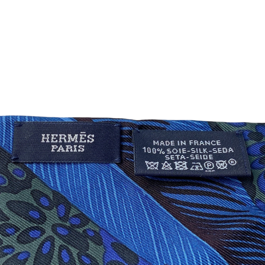 美品 エルメス HERMES レディース マキシ ツイリー ストール　シルク